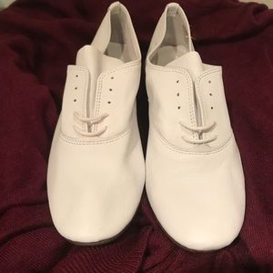 White Repetto Zizi Oxfords 37.5